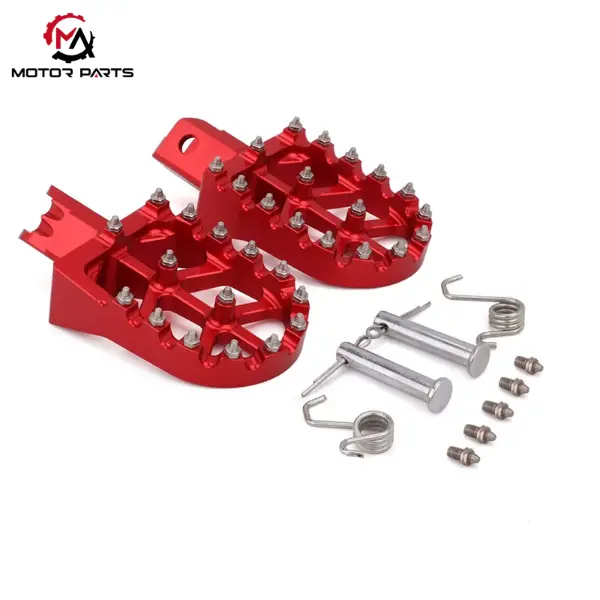 Pedane in alluminio CNC per pedane per bici da cross Sur-Ron Light Bee CRF150F CRF230F