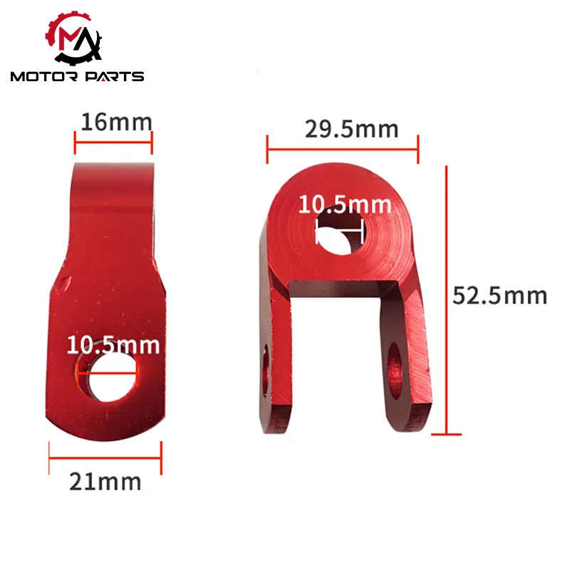Booster ammortizzatore posteriore moto CNC