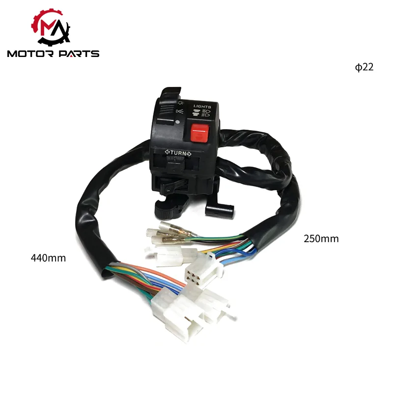 Interruttori della maniglia degli accessori moto Honda Wave110